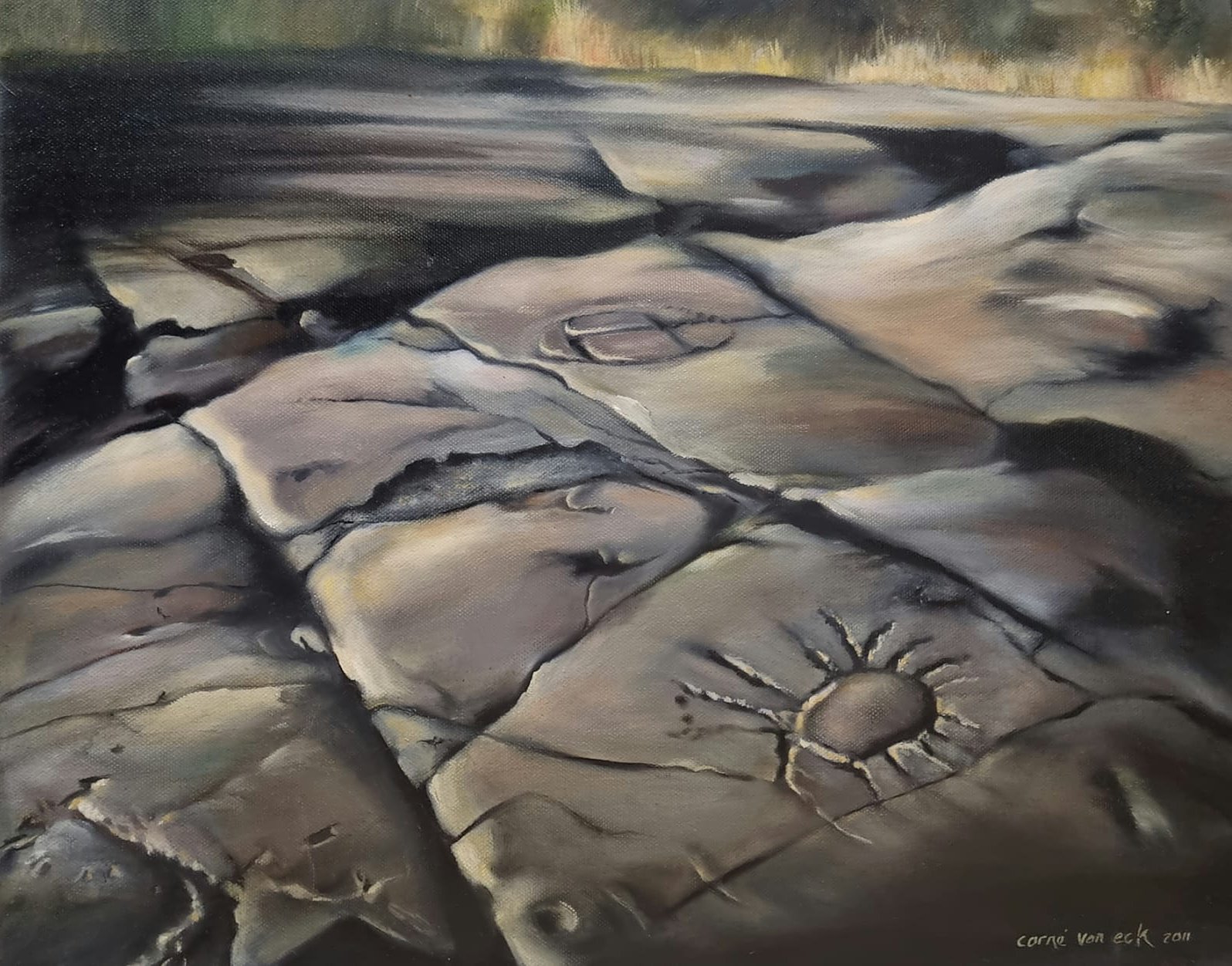 Corne van Eck - Petroglyphs